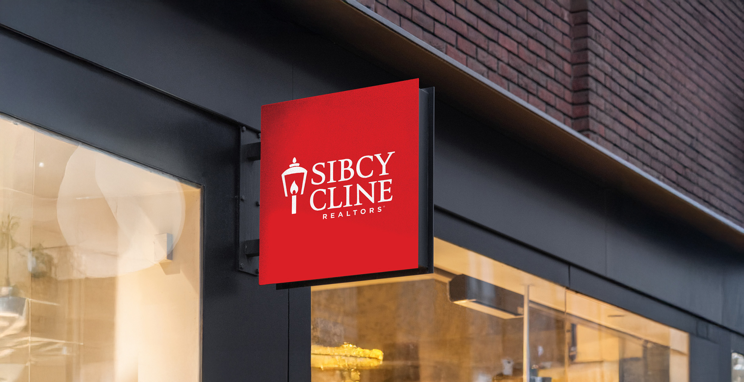 Sibcy Cline logo on an exterior sign
